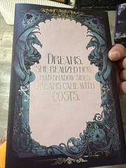 Page and wick A Dark Forgetting Kristen Ciccarelli Special Edition Signed