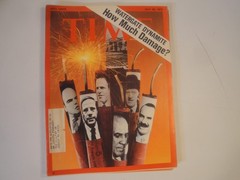 TIME MAGAZINE NIXON LOT/10 ISSUES 1968-1977 ERA