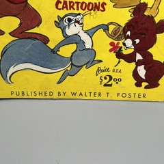 ANIMATION by Preston Blair Art Instruction Book in Walter Foster Series 1950’s