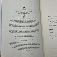 Atomic Habits by James Clear, HB, 2018