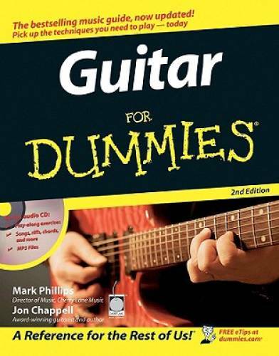Guitar For Dummies – Paperback By Phillips, Mark – GOOD