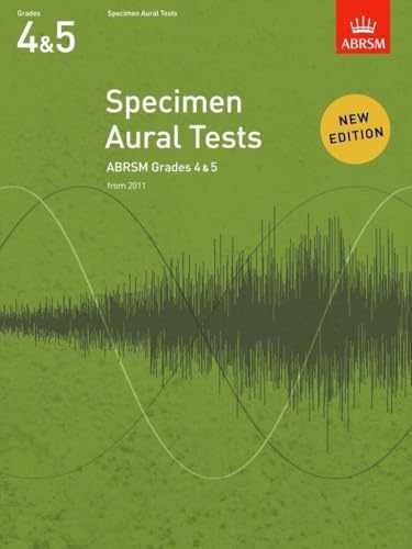 Specimen Aural Tests, Grades 4 5 – Sheet music, by DIVERS AUTEURS – Very Good