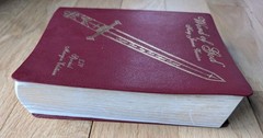 Word of God King James Bible Large Print Red Letter Special Margin Ed KJV 2001