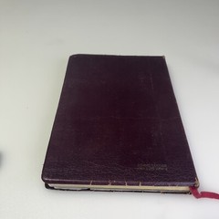 The Student Bible NIV Burgandy 1987 Zondervan Bonded Leather index
