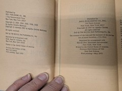 Agatha Christie $0.75 orig price vintage paperbacks 20 titles 1970s PB G 260407
