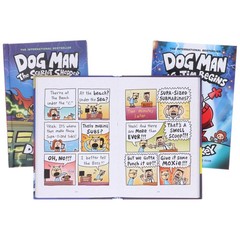 Dog Man Series by Dav Pilkey (Book 11-13) 3 Books Set – Ages 7+ – Hardback