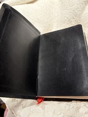 1963 Holy Bible KJV Self-Pronouncing Edition, Red Letter National Bible Press LN