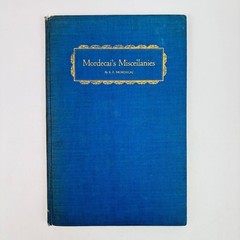 1931 Mordecai’s Miscellanies Duke Law Founding Dean SIGNED Association Copy