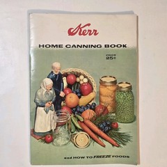 Vintage Canning Preserving Cookbook Lot Better Homes Kerr Jams Drying Freezing