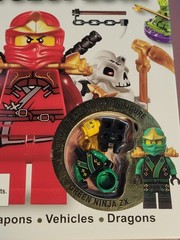 LEGO Ninjago Character Encyclopedia New With Minifig Green Ninja ZX