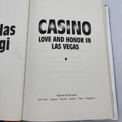 Casino by Nicholas Pileggi; First Edition / 1st Printing, 1995