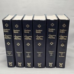 Matthew Henry’s Commentary On The Whole Bible Vol 1-6 Complete Set Revell Vtg