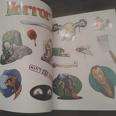 The Extreme Horror Sticker Book: 250+ Stickers Paperback -New. Ships Free