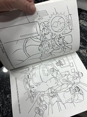 SPACE JAM SWACKHAMMER’S MEAN TEAM BASKETBALL PAINT & MARKER BOOK LANDOLL’S 1996