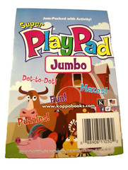 Super Playpad Jumbo Activity Games Book By Kappa, 160 Pages, Brand New