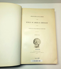 American Indian Ethnology Twenty Fifth 25th Annual Report 1903-1904