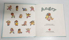 Lot of 4 HC How I Feel Books Marcia Leonard Angry Happy Scared Silly Bantam 1988