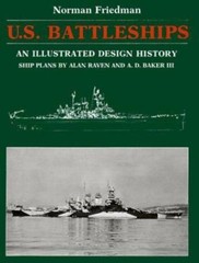 U.S. Battleships: An Illustrated Design History by Friedman, Norman, hardcover,