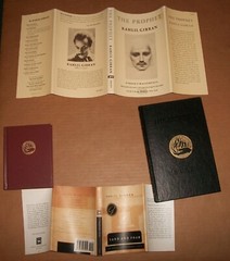 The Prophet Knopf HCDJ 1988 Procession Poems Kahlil Gibran $2.75 Sand Foam lot 3