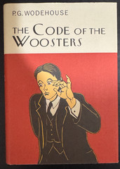 THE CODE OF THE WOOSTERS PG WODEHOUSE LIKE NEW SHARP WIT, CLASSIC BRITISH COMEDY
