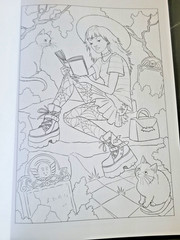 Book Club -Coloring Book From Best-Selling Colouring Heaven Collection-48 Prints