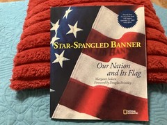 STAR-SPANGLED BANNER SOFTCOVER BOOK/ NATIONAL GEOGRAPHIC,232 PAGES/FREE POSTAGE!
