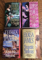 Eloisa James Lot Of 4 Books in Mass Market Paperback Avon Historical Romance GC