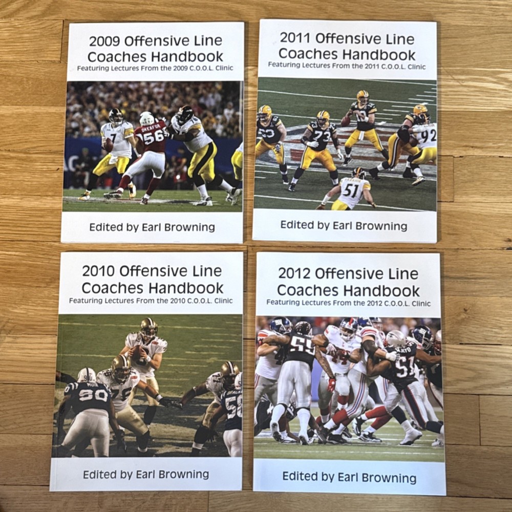 2009 -2012 Offensive Line Coaches Handbook C.O.O.L Clinic Lecture – BUNDLE