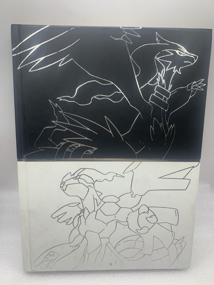 Pokémon Black & White Collectors Ed Hardcover Strategy Guide W lenticular Poster