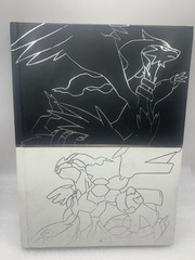 Pokémon Black & White Collectors Ed Hardcover Strategy Guide W lenticular Poster