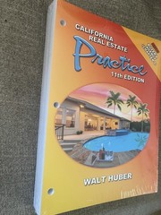 California Real Estate Practice 11th Edition By Walt Huber LOOSE LEAF