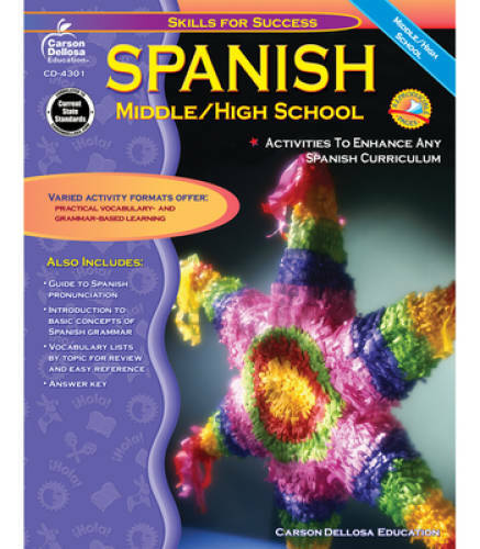 Spanish: Middle / High School (Skills for Success) – Paperback – GOOD