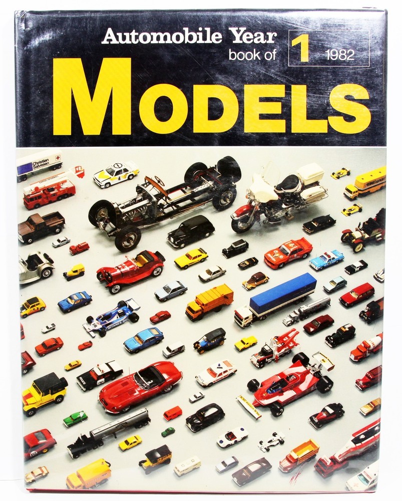 AUTOMOBILE YEAR BOOK OF MODELS 1, 1982, EDITA LAUSANNE, HARD COVER, 168 PAGES