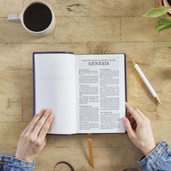 KJV Holy Bible: Personal Size Giant Print, Brown Leathersoft, Red Letter,…