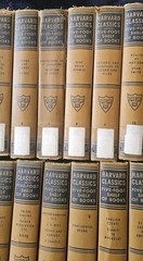 1930s Harvard Classics 5 Foot Shelf Of Books 51 Volume (#35 missing) Library Iss