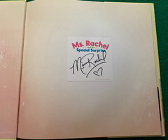 Ms. Rachel & The Special Surprise SIGNED 1st/1st HC DJ 2024 Kids Learning