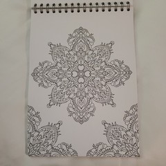 Colorya Mandalas Spiral Adult Coloring Book – 30 Pages