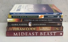 Lot 6 Prophecy: Ron Rhodes, Joel Richardson, Hiram Code, End Times, Babylon VG!