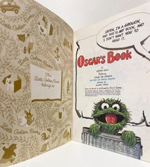 Oscar’s Book Sesame Street – A Little Golden Book – Vintage 1979 – PB | VGC