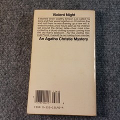 Vintage Agatha Christie Paperback Book Lot of 4 Poirot Mysteries Dell 60s 70s