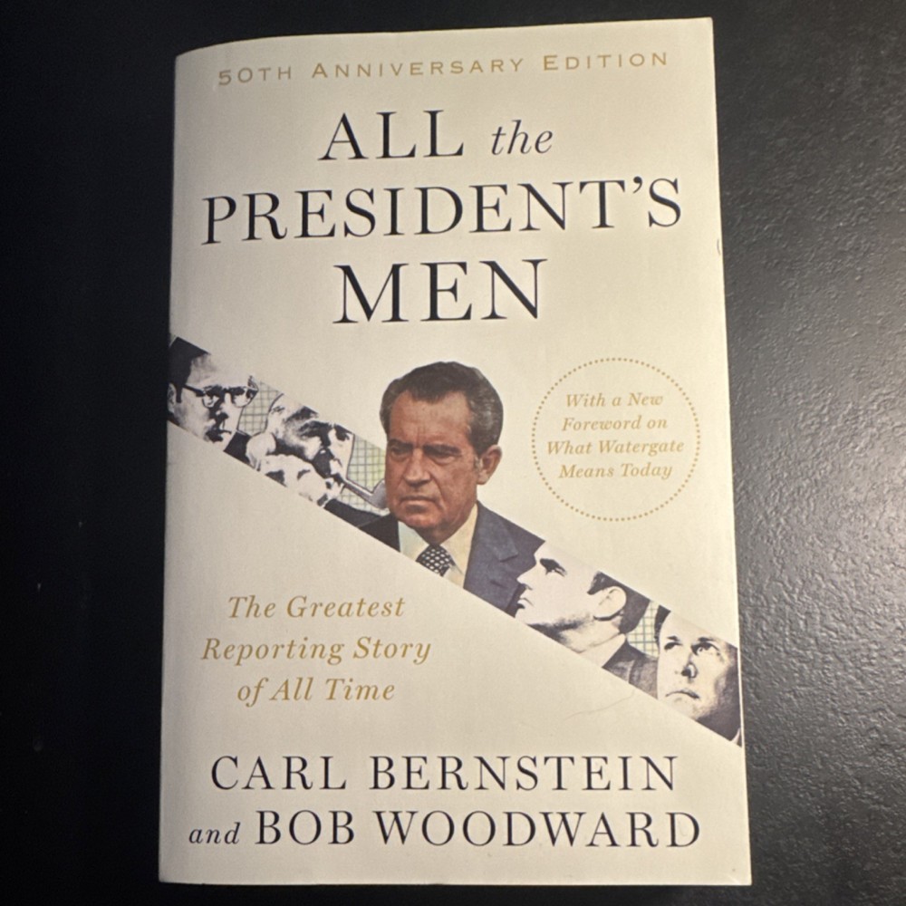 All the President’s Men by Bob Woodward & Carl Bernstein Paperback Simon & Schu…