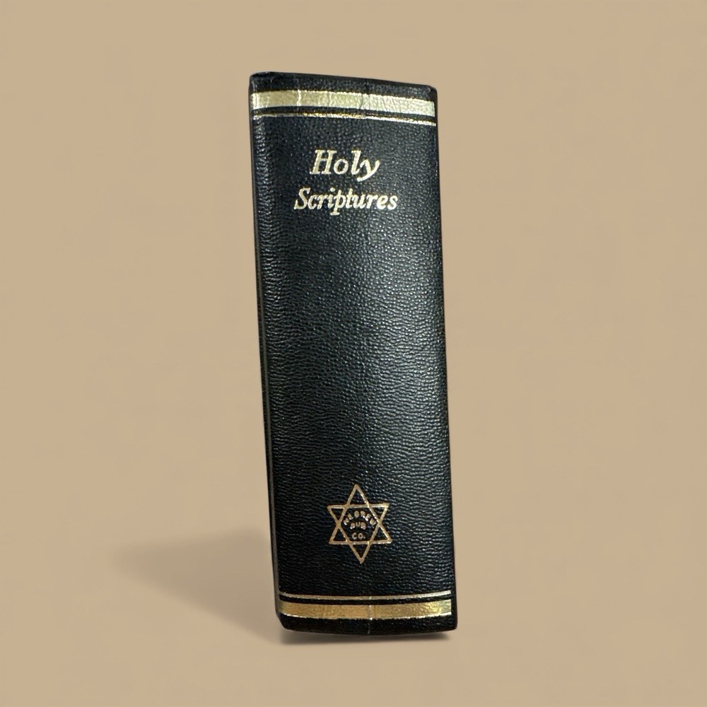 The Holy Scriptures English Version Alexander Harkavy 1951 HC 1,272 pages