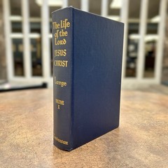 Life of the Lord Jesus Christ 4 Vol Set 1958 Zondervan John Peter Lange Theology