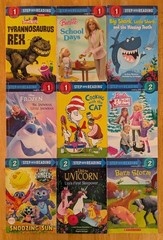 Step into Reading Level 1 2 3 Children’s Reading Books Lot of 17