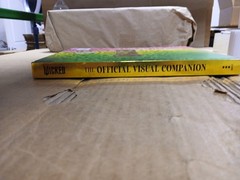 Wicked- Official Visual Companion USED HC SEE DESCRIPTION