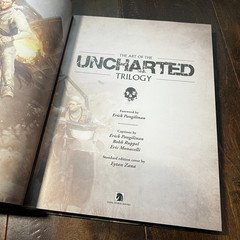 Limited The Art of the Uncharted Trilogy Dark Horse Books – RARE First Edition