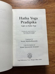 HATHA YOGA PRADIPIKA – Paperback, by Swami Muktibodhananda Exercise Health