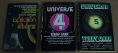 Terry Carr Universe #5 #4 lot of 3 Exaltation Science Fiction Stars BCEHCDJ GDVG