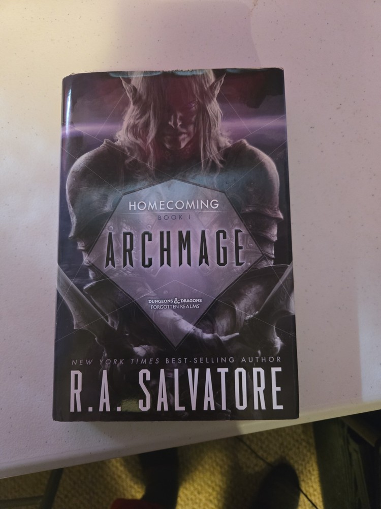 Archmage Homecoming Book 1 by RA Salvatore Hardcover 2015 1st Edition 1st Print