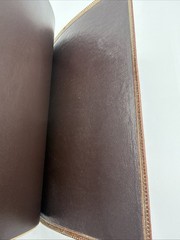 Holy Bible The Open Bible Edition Nelson 658BR Brown Leather 1975 Red Letter